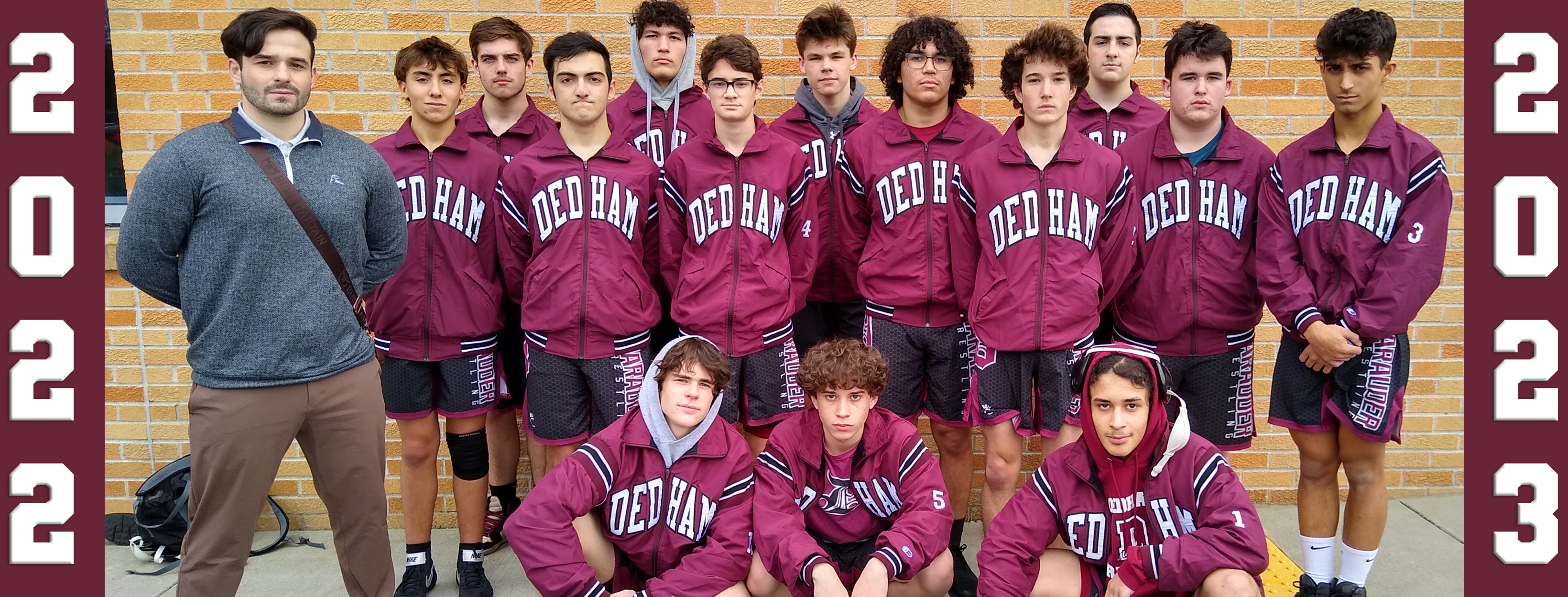 Dedham Wrestling Team 2022-23