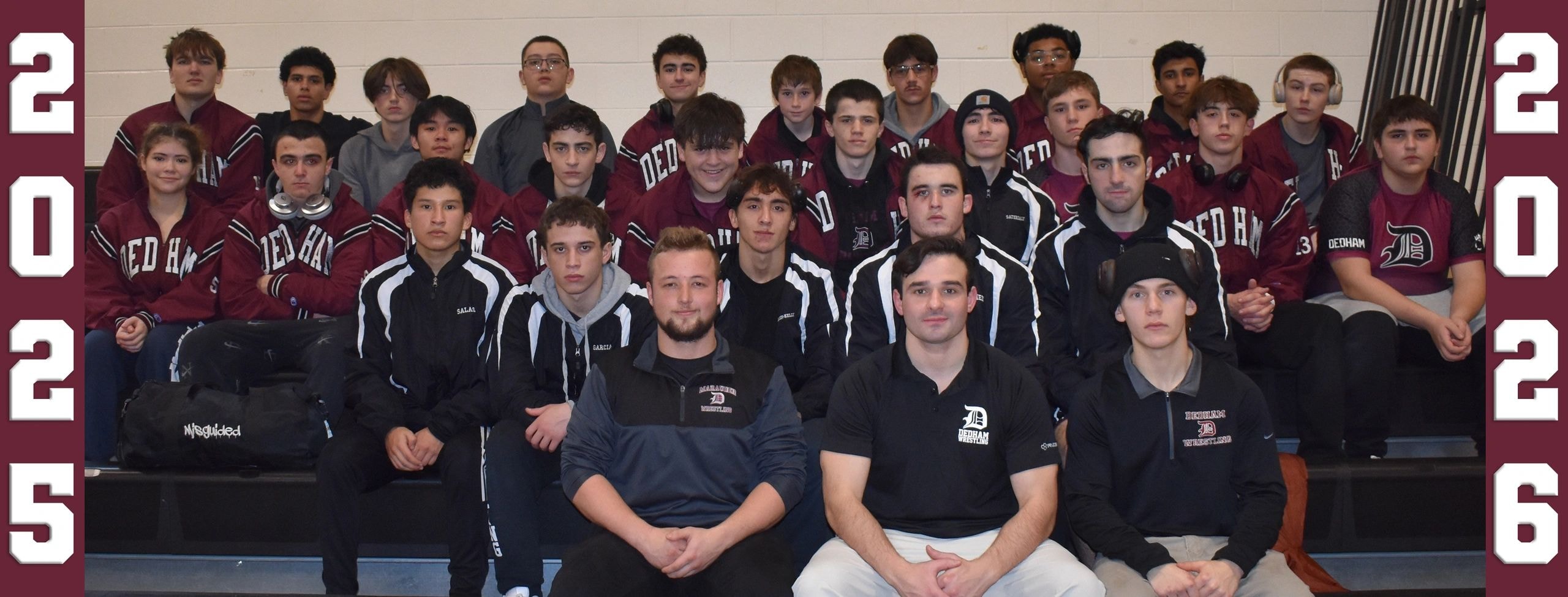 Dedham Wrestling Team 2025-26